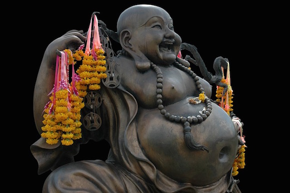 Übergewicht - Buddha